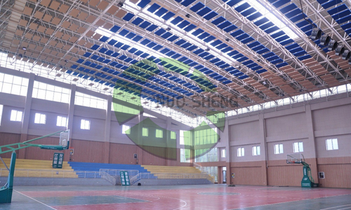 佛山外語(yǔ)學(xué)院三水校區(qū)體育館工程_體育館吸音板