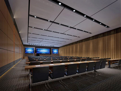 多功能廳聲學處理前后