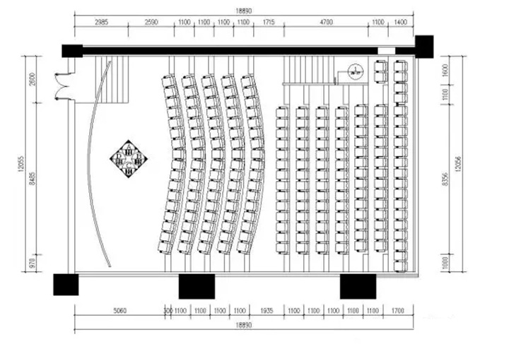 順德宏晟國(guó)際影城平面圖
