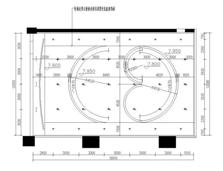 順德宏晟國(guó)際影城天花設(shè)計(jì)圖